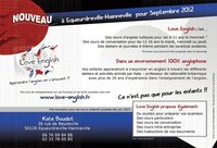 Flyer A5 "Love English"