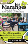 Carte de visite Recto "Bar Les Maranges"