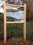 Panneaux sur site