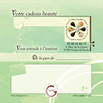 Bon cadeau verso15x15cm