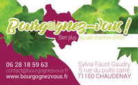 Carte de visite "Bourgognez-vous !"