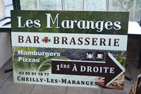 Adh&eacute;sif pour panneau Bar Les Maranges 100x150