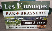 Adh&eacute;sif pour panneau Bar Les Maranges 100x150