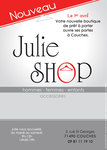 Flyer "Julie Shop"