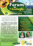 Affiche Forum de l'&eacute;cologie