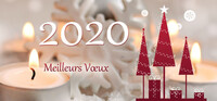 Cartes de V�ux 2020 - Recto