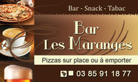 Carte de visite/fidélité "Bar Les Maranges"