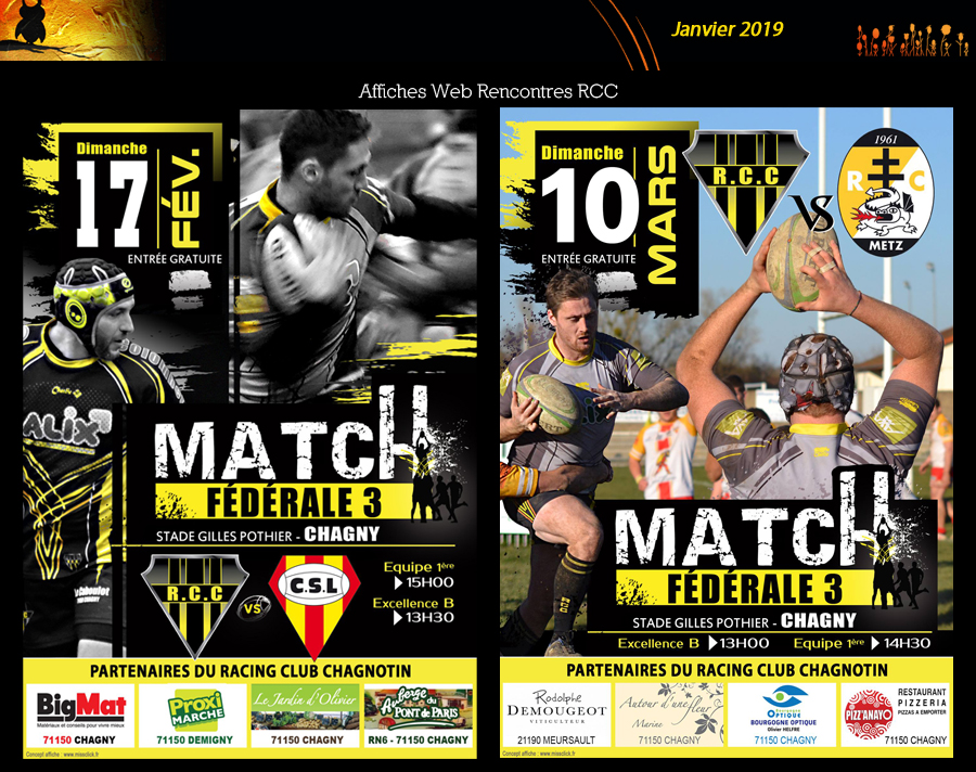 Affiches Web RCC