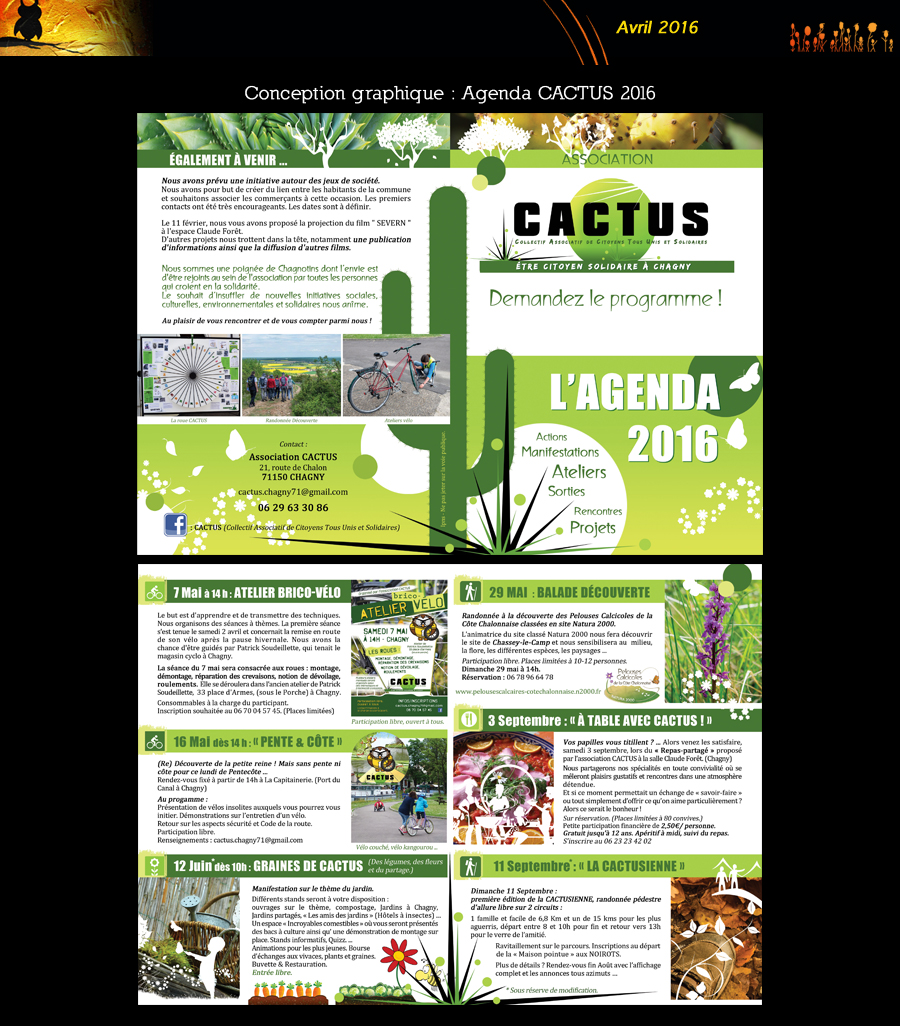 Agenda CACTUS 2016