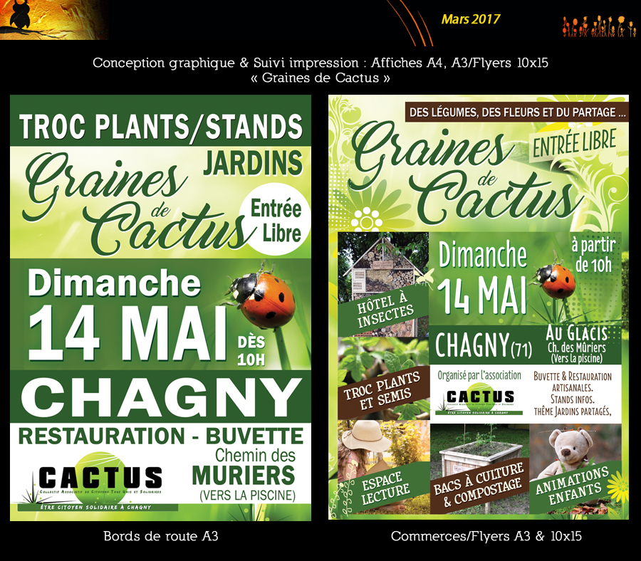 Graines de Cactus - Chagny