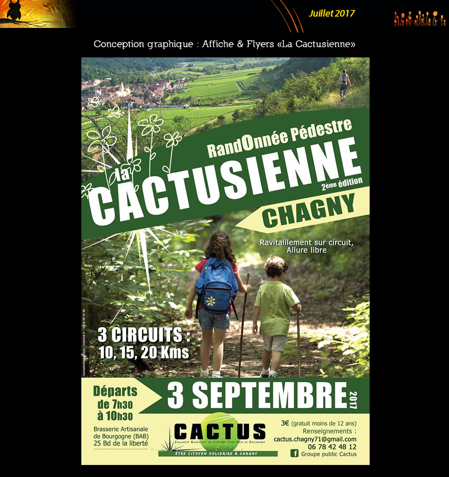 Affiche La Cactusienne