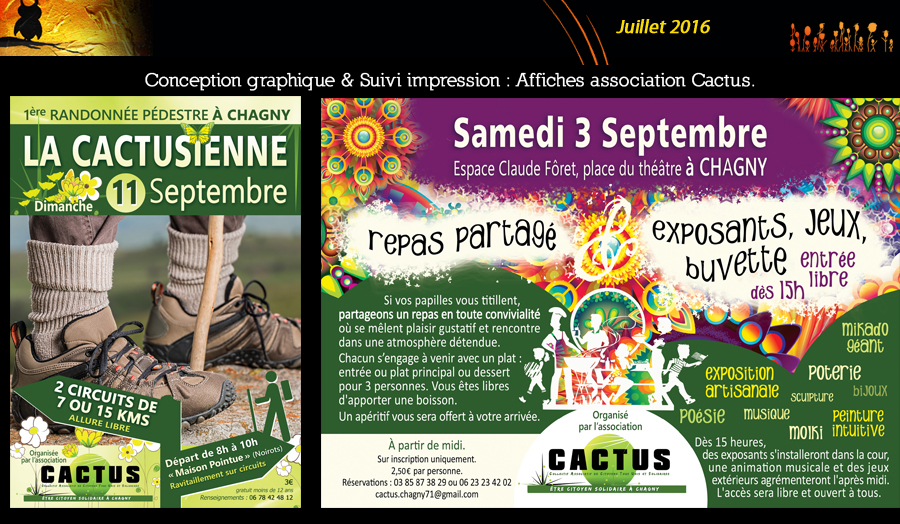 Affiche asso Cactus