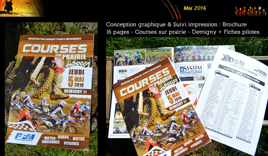 Brochure Courses sur prairie Demigny 2016