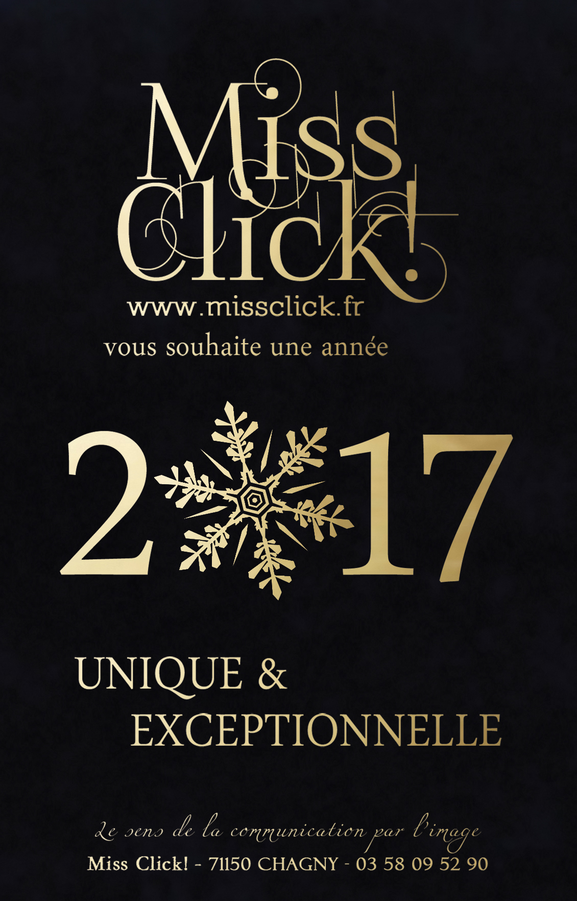 Vœux Miss Click ! 2017